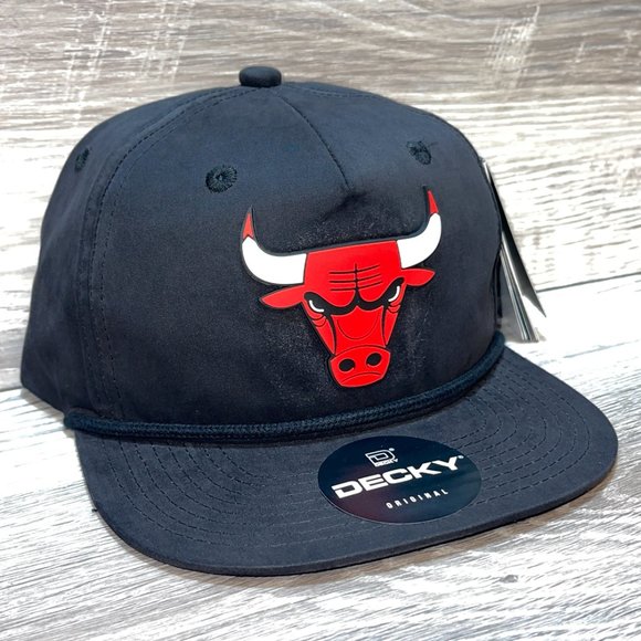 Chicago Bulls 3D Classic Rope Hat- Black - Picture 3 of 4